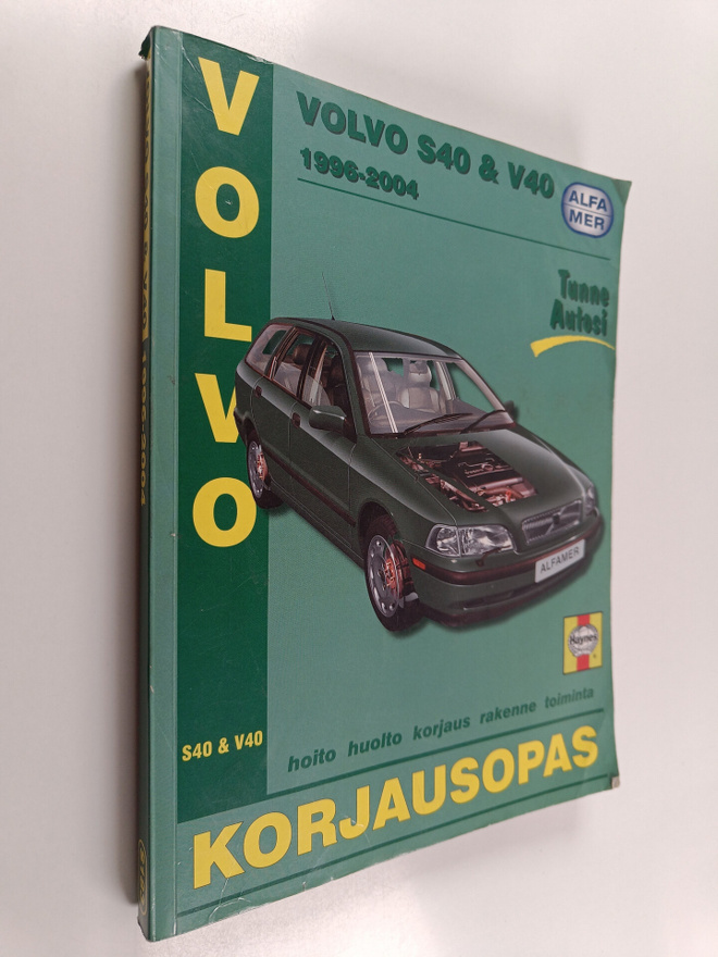 Mark Coombs : Volvo S40 & V40 1996-2004 : korjausopas