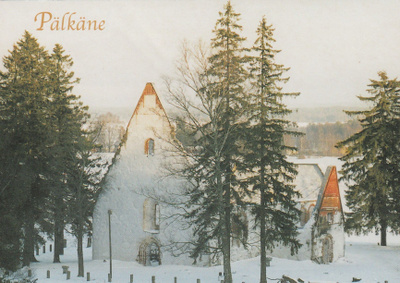 KIRKKOKORTTI - PÄLKÄNE RAUNIOKIRKKO - 3