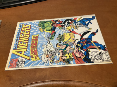 MARVEL AVENGERS 350/1992 HYVÄ