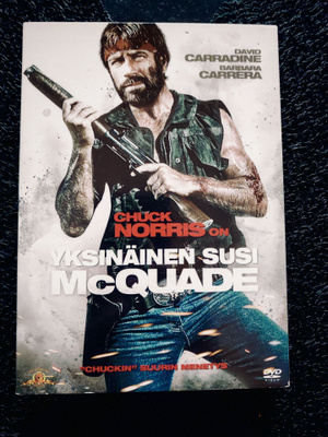 Yksinäinen susi McQuade DVD sliparilla * Chuck Norris