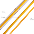 Led-valonauha, oranssi, 5m, 480 LED/m, 5W/m, DC 12V, IP20 - pikkukuva 4