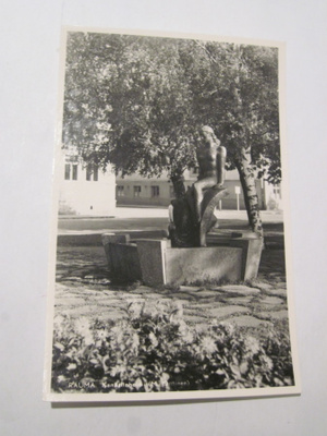 VANHA Postikortti Rauma 1950-l Alkup.Mallikappale