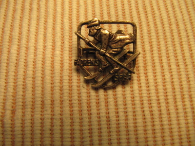 Vasaloppet rintamerkki Fädrens Spår.1922-1950