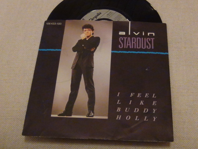 Alvin Stardust I feel like Buddy Holly 7 45 saksa 1984
