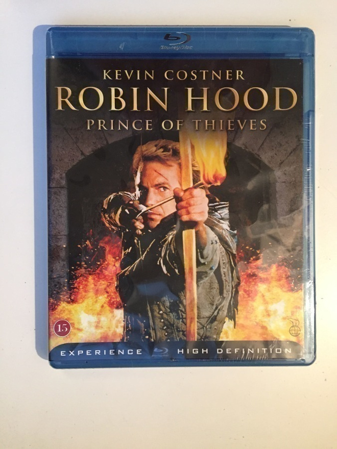 Robin Hood - Varkaiden ruhtinas (Blu-ray) 1991 [UUSI!]