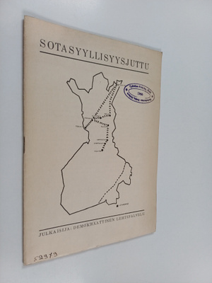 Sotasyyllisyysjuttu
