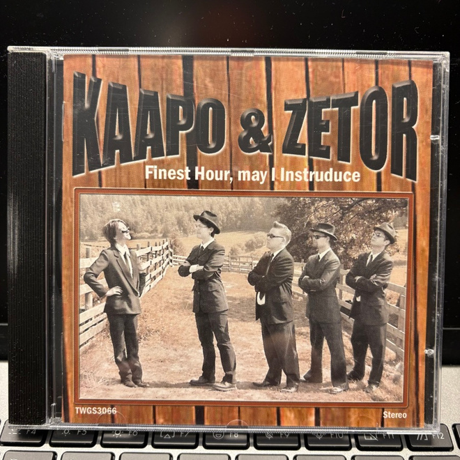KAAPO & ZETOR - Finest Hour, May I Introduce cd (Rautalanka)