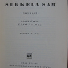 P. G. Wodehouse: Sukkela Sam, Otava 1949. 2p. 323 s. - pikkukuva 2