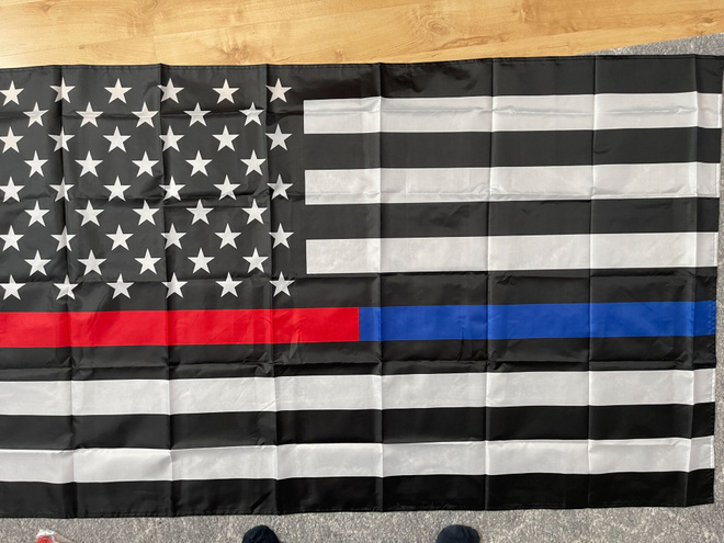USA poliisivoimat virallinen lippu