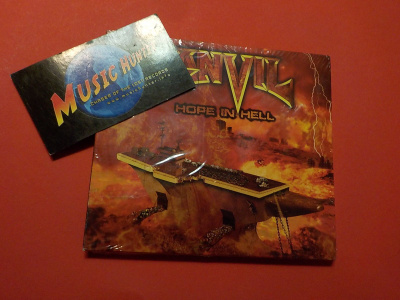 ANVIL - HOPE IN HELL UUSI CD