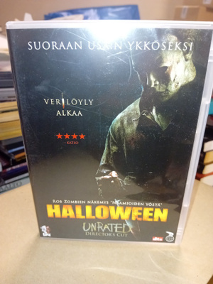 DVD HALLOWEEN UNRATED DIRECTOR'S CUT ( SIS POSTIKULU )
