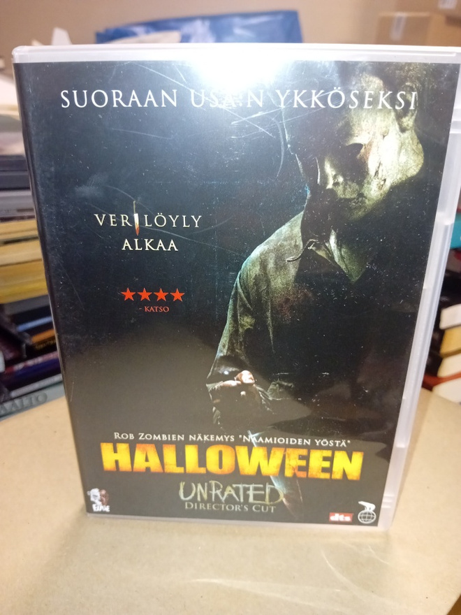 DVD HALLOWEEN UNRATED DIRECTOR'S CUT ( SIS POSTIKULU )