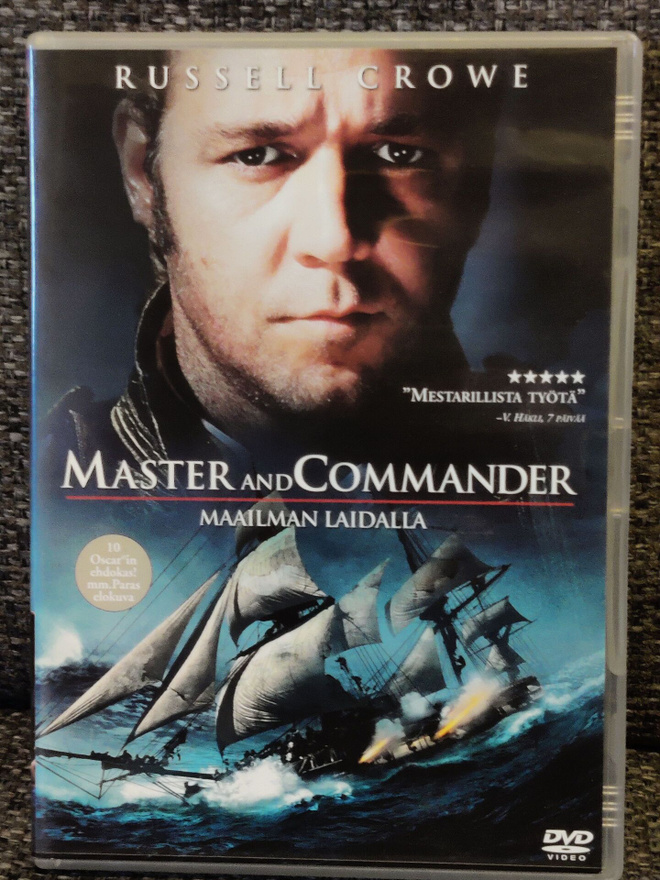 Master and commander Maailman laidalla