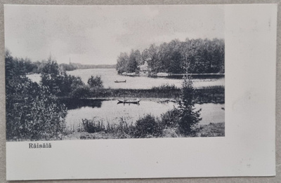 Räisälä postikortti+negatiivi