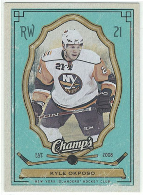 09-10 Upper Deck Champ's Green #65 Kyle Okposo