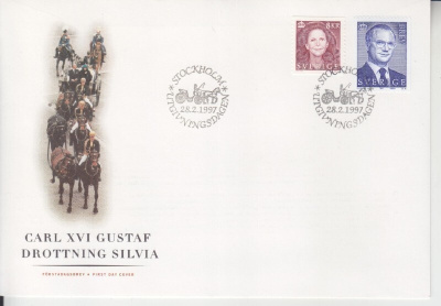 Ruotsi fdc 1997