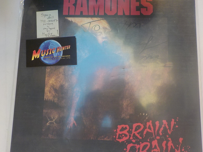 RAMONES - BRAIN DRAIN LP MARKY RAMONE NIMMARILLA