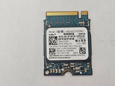 256 Pb SSD nvme - lyhyt malli (m.2 2230)