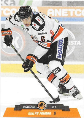 2017-18 CardSet #195 Niklas Friman HPK
