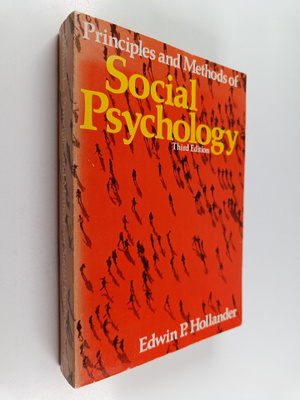 Edwin Paul Hollander : Principles and Methods of Social P...