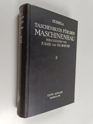 Dubbels taschenbuch fur den maschinenbau 2