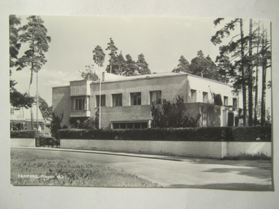 VANHA Postikortti Tampere 1950-l Alkup.Mallikappale