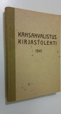Kansanvalistus ja kirjastolehti 1941 : numerot 1-7