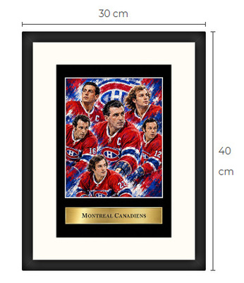 Uusi Montreal Canadiens NHL art print Limited Edition