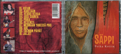 SÄPPI . CD-LEVY . POIKA KOTIIN