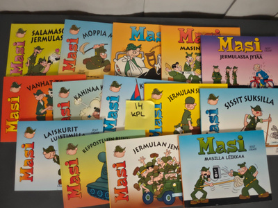 Sarjakuvalehtiä MASI 14kpl