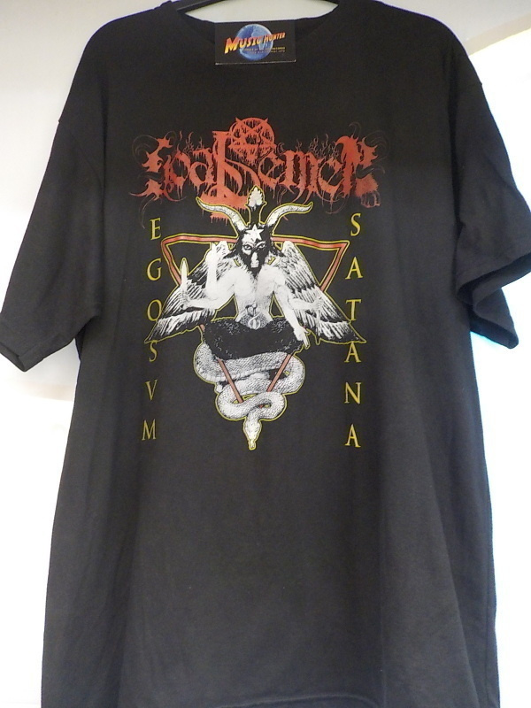 GOAT SEMEN - EGO SVM SATANA T-PAITA XXL- KOKO