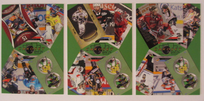 3 x PROMO Cardset 2008-09 Katso