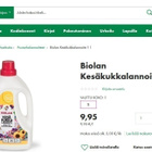 Kesäkukkalannoite, Biolan, 2 x 1L - pikkukuva 2
