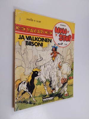 Derib : Yakari ja valkoinen biisoni