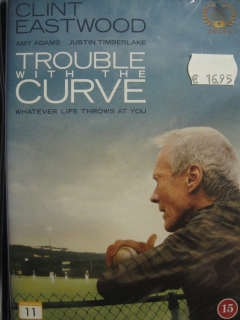 TROUBLE WITH THE CURVE / TAKAISIN PELISSÄ DVD