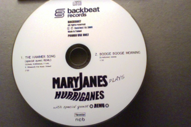 MARYJANES :: THE HAMMER SONG/BOOGIE BOOGIE MORNING  ::   CD