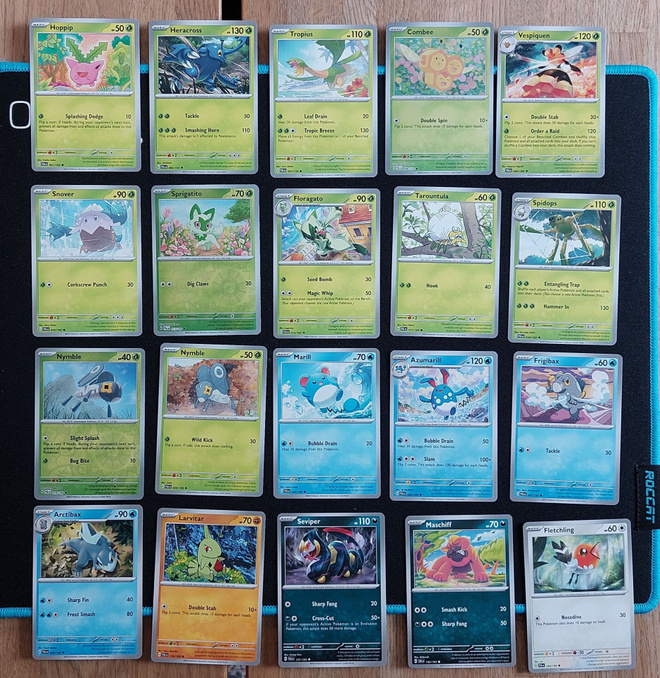 Pokemon kortit 20kpl (#6 Paldea Evolved)