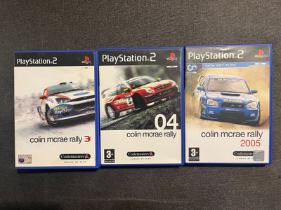Colin McRae Rally PS2-Pelejä