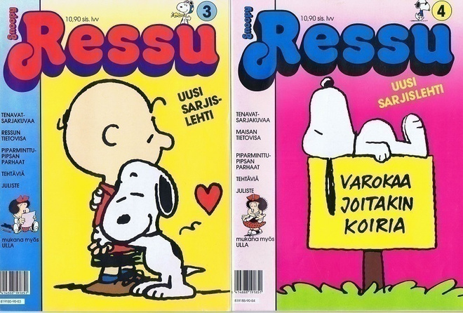 Ressu 1990 (sarjakuvalehti valikoima)