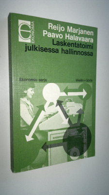 Reijo Marjanen : Laskentatoimi julkisessa hallinnossa