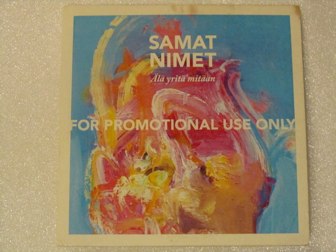Samat nimet • Älä yritä mitään PROMO CDr