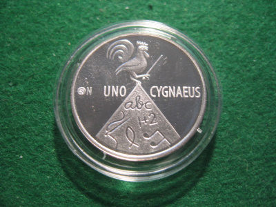 Suomi 10e hopea juhlaraha Uno Cygnaeus - 2016 PROOF