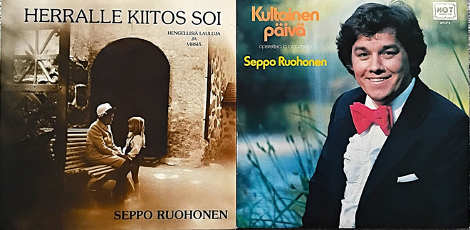 SEPPO RUOHONEN. 2kpl vinyyli LP:tä