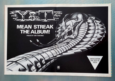 Y&T : Posteri v. 83 Mean Streak