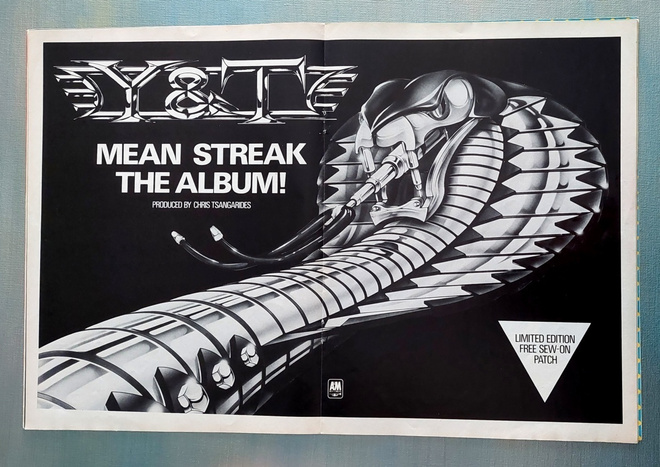Y&T : Posteri v. 83 Mean Streak