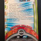 Nurse Joy Heroes & Villains Pokemon Topps - pikkukuva 2