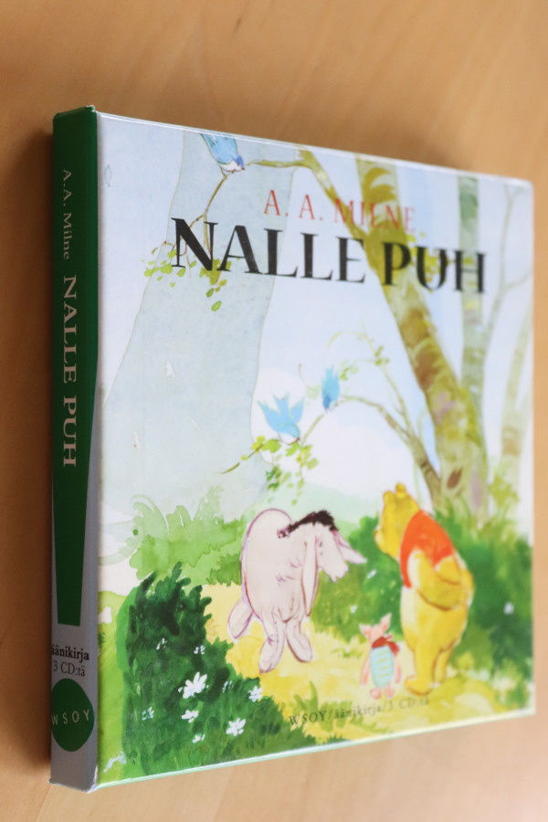 3CD äänikirja A. A. Milne : Nalle Puh ( WSOY 1990 )
