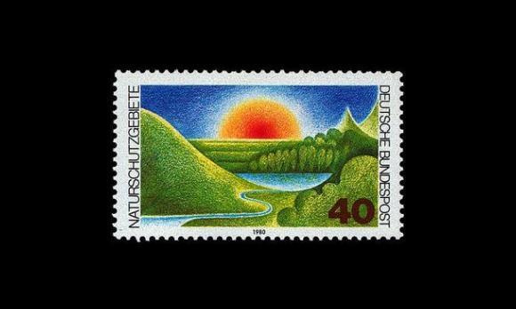 Saksa 1052 ** Luonnonsuojelualueet (1980)