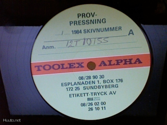 HASSE ANDERSSON::HONOLULU /SVART ELLER VIT:VINYYLI RARE TEST