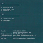 Aleksis Kivi: Kootut runot (4 cd-levyä) - pikkukuva 4